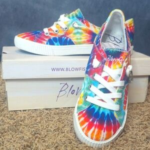 Blowfish Colorful Tie-Dye Canvas Shoes